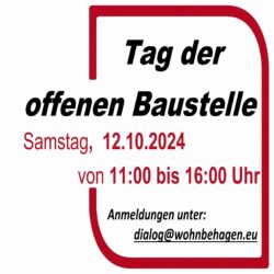 Tag der offenen Baustelle in Coesfeld